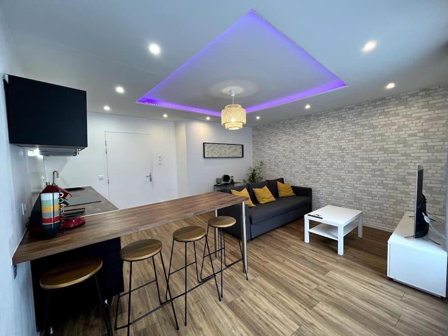 Moderne Appartement - Gare - Centre-Ville Le Mans Luaran gambar